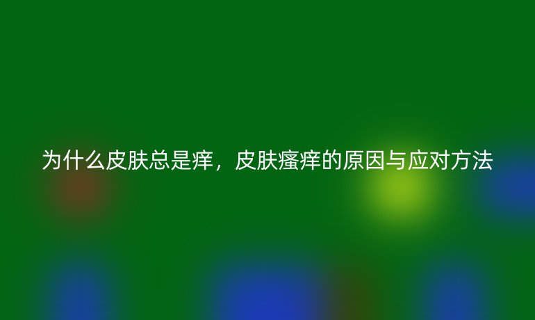 为什么皮肤总是痒,皮肤瘙痒的原因与应对方法