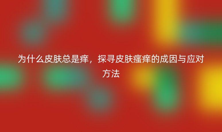 为什么皮肤总是痒,探寻皮肤瘙痒的成因与应对方法